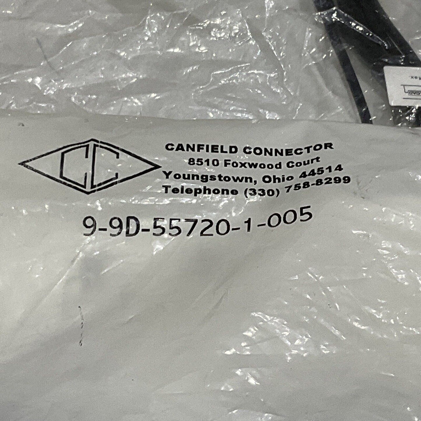 CC CANFIELD CONNECTOR 9-9D-55720-1-005 WIRED PROXIMITY SENSOR LOT OF 2 U3S