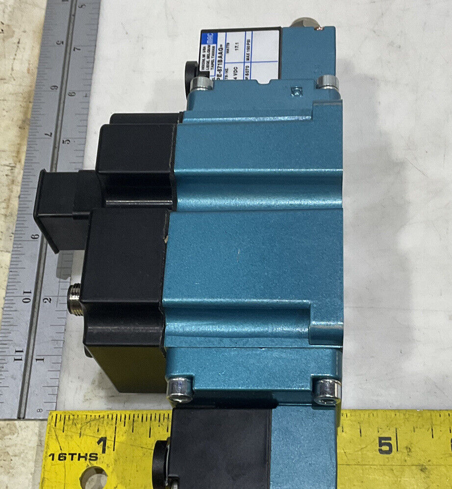 MAC 0629-FV6500B DOUBLE OPERATOR SOLENOID VALVE U3S