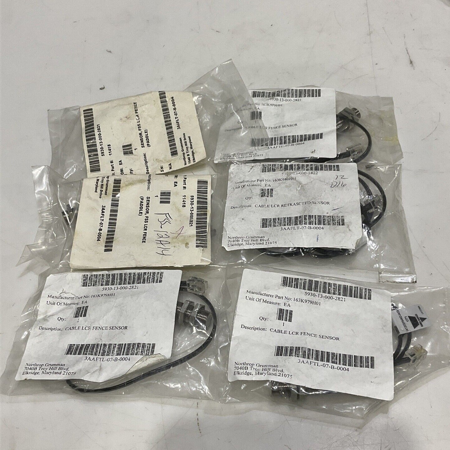 CARLO GAVAZZI IA12DSF04NO-IAC5 1771 CABLE LCR FENCE SENSOR LOT OF 6 U3S