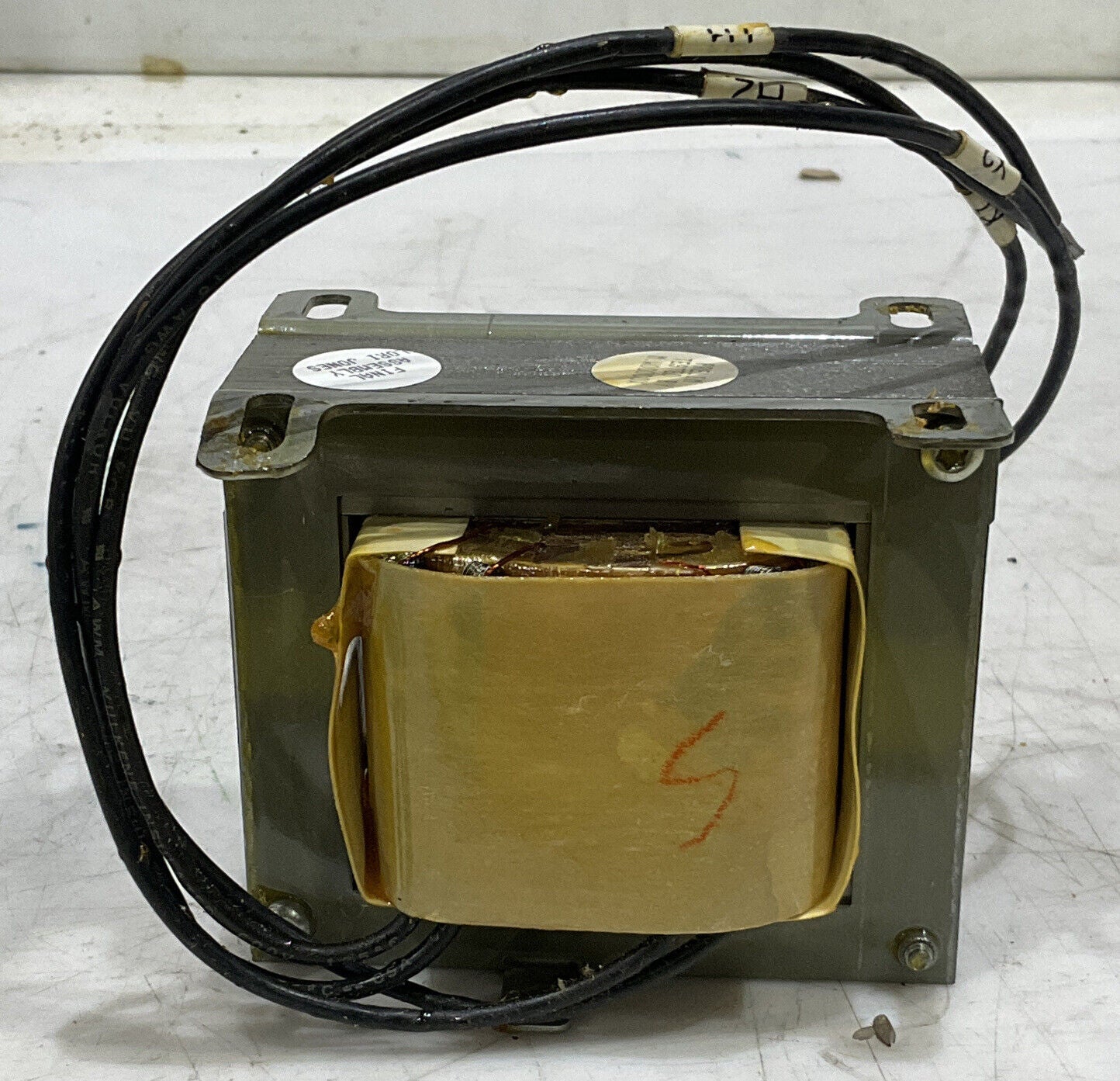 GENERAL ELECTRIC 9T58B503G37 TYPE IP 55CR 60HZ TRANSFORMER 373