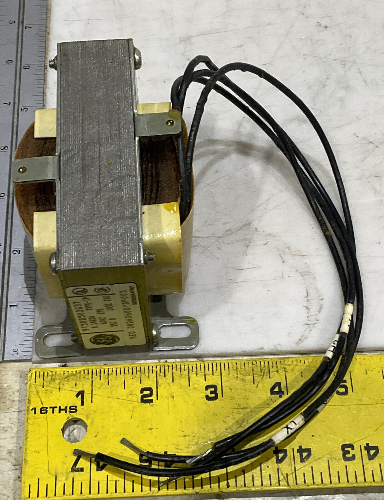 GENERAL ELECTRIC 9T58B503G37 TYPE IP 55CR 60HZ TRANSFORMER 373