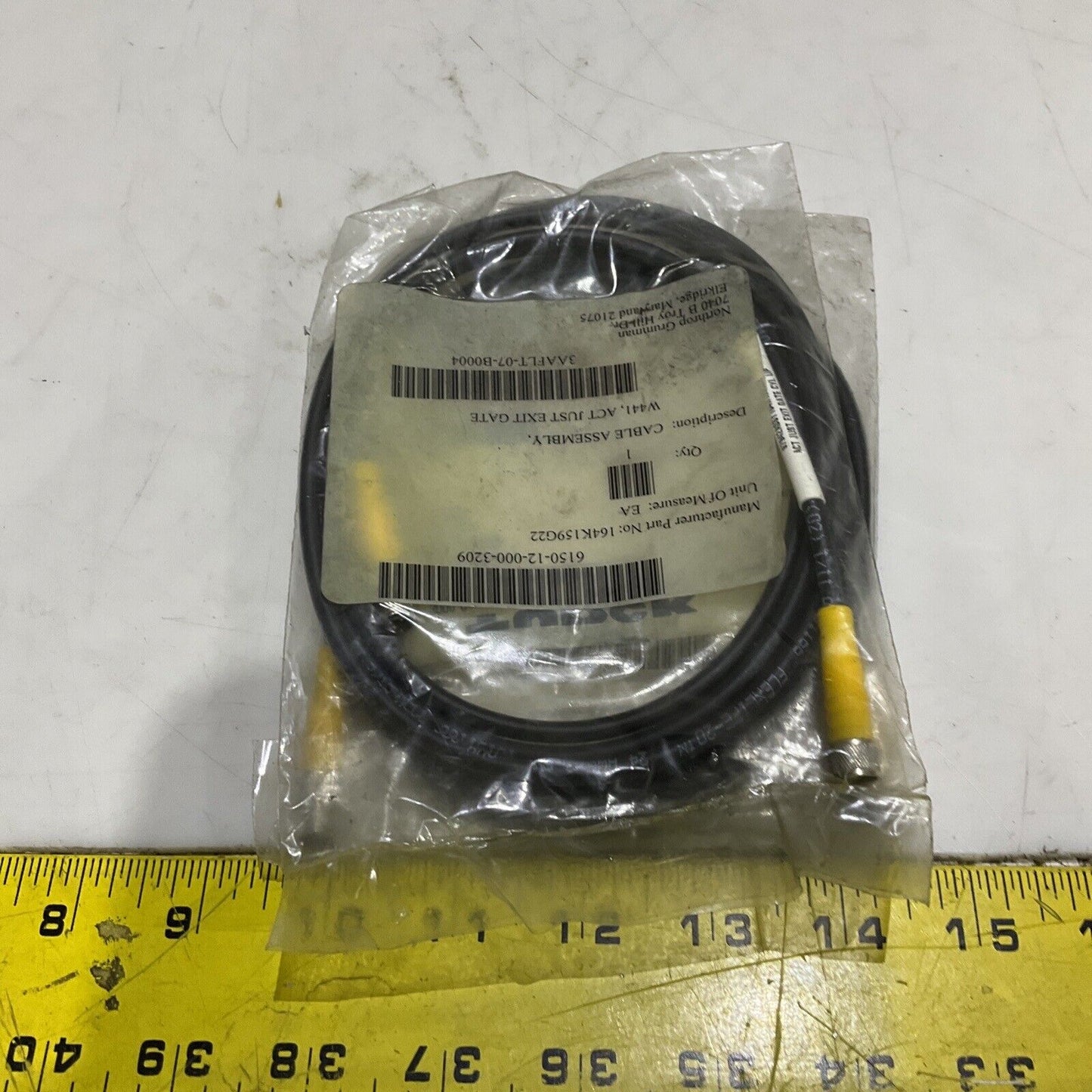 TURCK U-23618 BL67 GW-42-DI 04.00 W441 FLEXLIGE-20 CABLE ASSEMBLY LOT OF 2 U3S