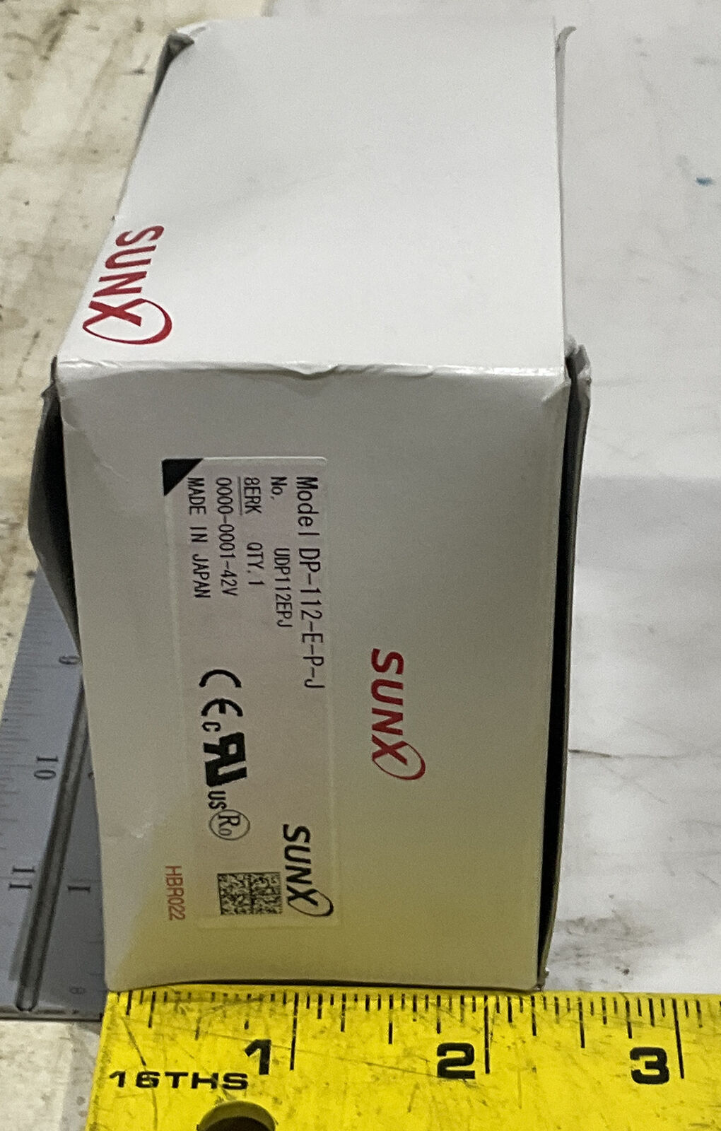 SUNX DP-AA2-E-P-J GAS PRESSURE SENSOR U3S