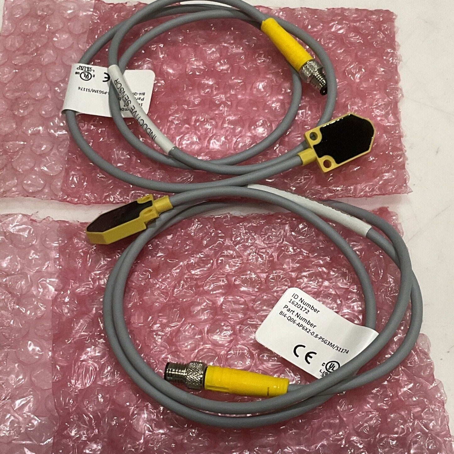 TURCK MULTIPROX BI4-Q06-AP6X2-0.8PSG3M S1174 INDUCTIVE SENSOR LOT OF 3 U3S