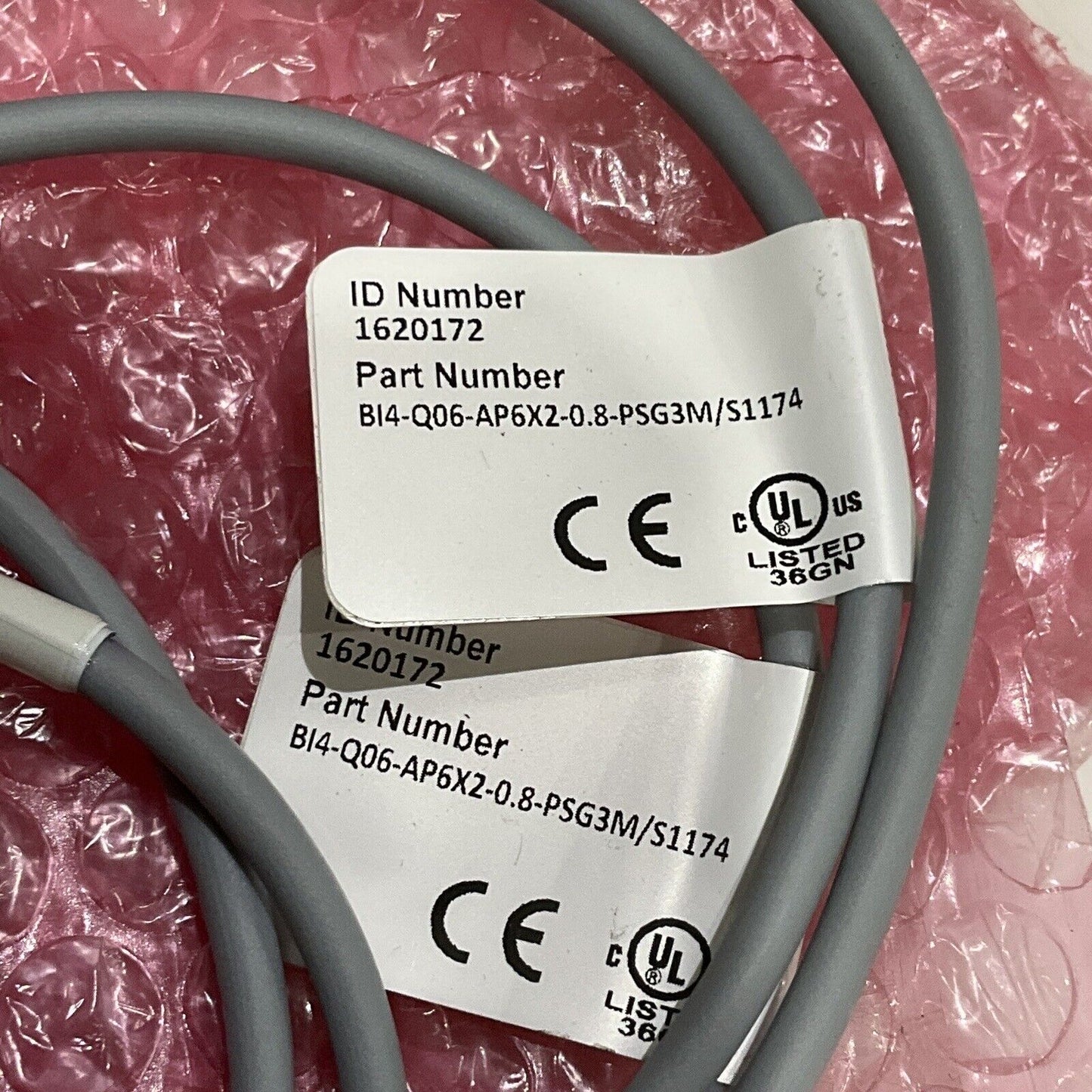 TURCK MULTIPROX BI4-Q06-AP6X2-0.8PSG3M S1174 INDUCTIVE SENSOR LOT OF 3 U3S