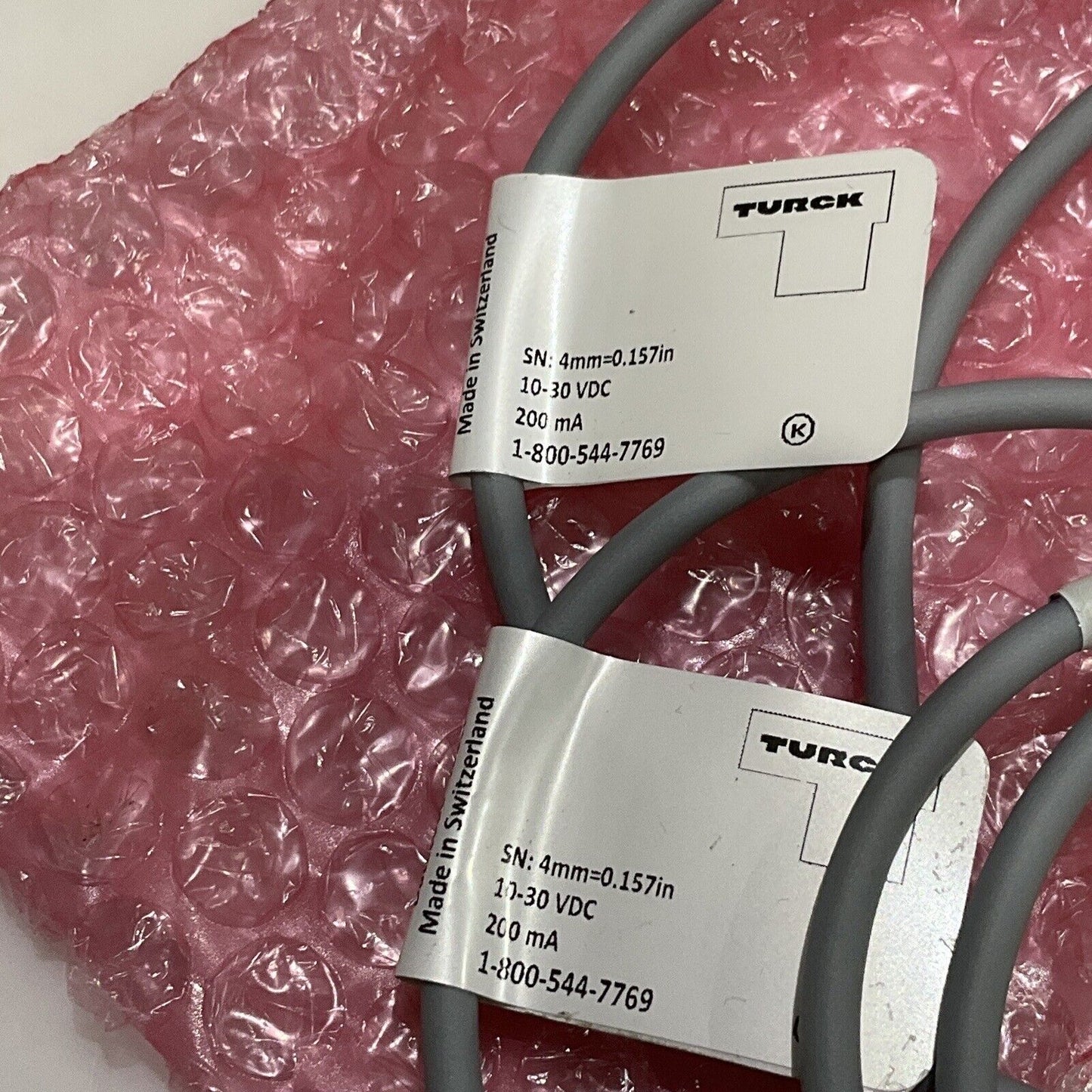 TURCK MULTIPROX BI4-Q06-AP6X2-0.8PSG3M S1174 INDUCTIVE SENSOR LOT OF 3 U3S