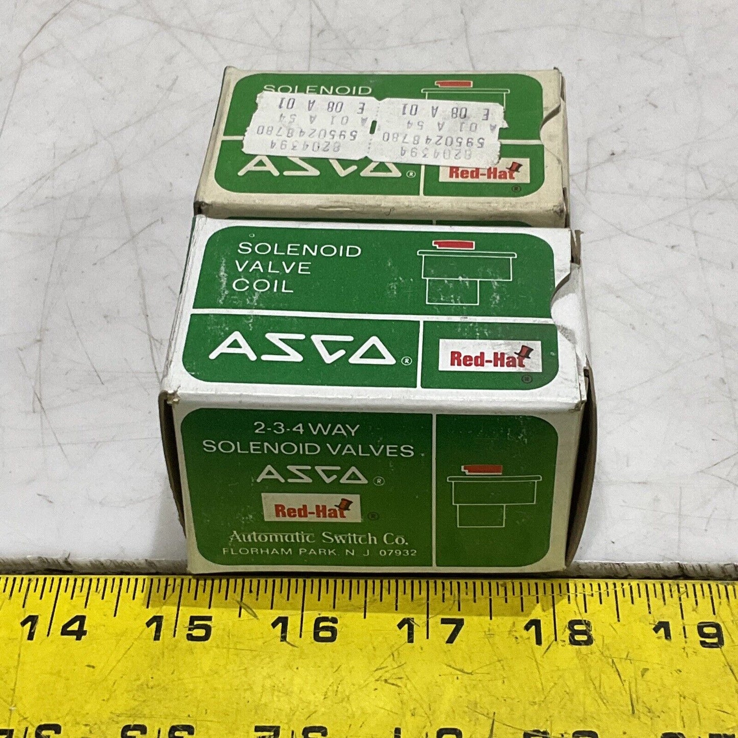 ASCO 64-982-1D SOLENOID VALVE COIL 120V LOT OF 2 373