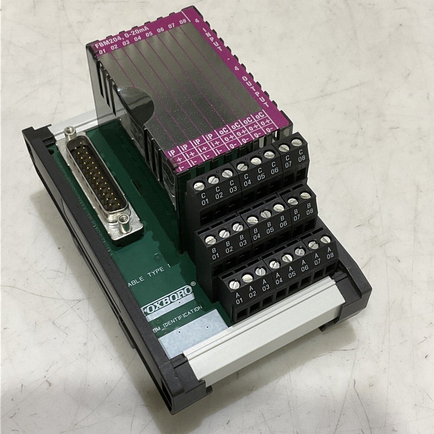 FOXBORO SCHNEIDER FBM204 RH916XK COMPRESSION TERMINAL POLYAMIDE 373
