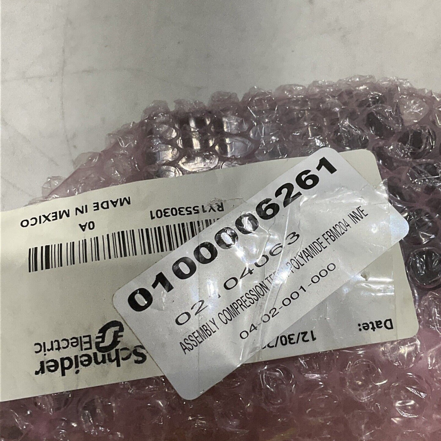FOXBORO SCHNEIDER FBM204 RH916XK COMPRESSION TERMINAL POLYAMIDE 373