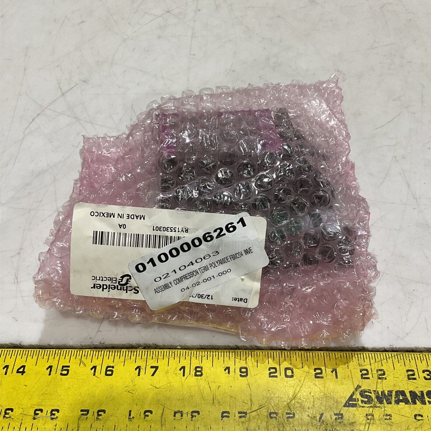 FOXBORO SCHNEIDER FBM204 RH916XK COMPRESSION TERMINAL POLYAMIDE 373
