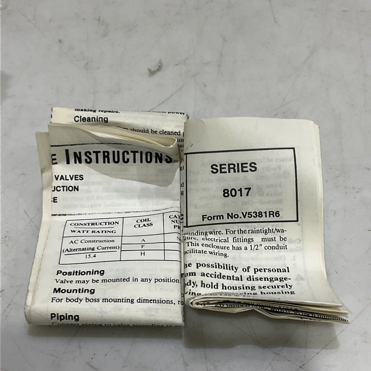ASCO EFHT 8342C22 RED HAT SOLENOID VALVE 3/8” 120/60 110/50 373