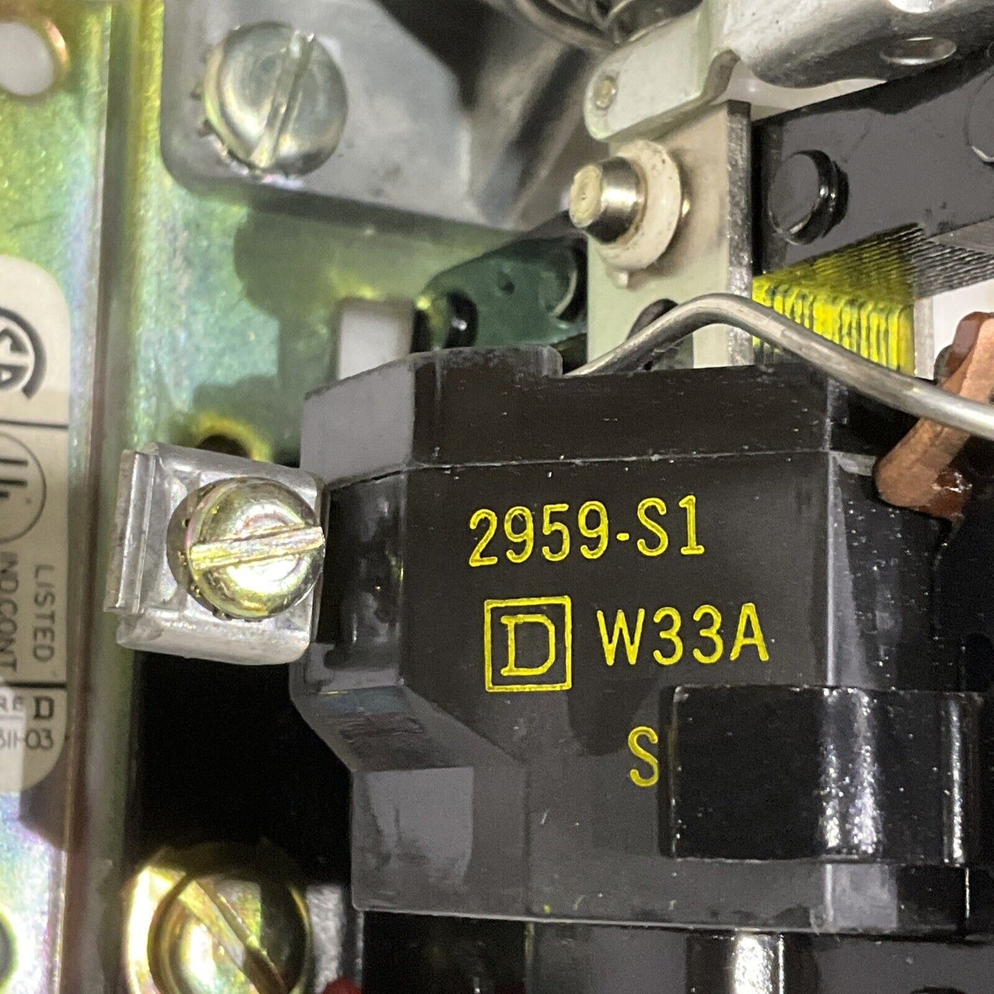 SQUARE D A0-1E 9050 TIMING RELAY SERIES C 373
