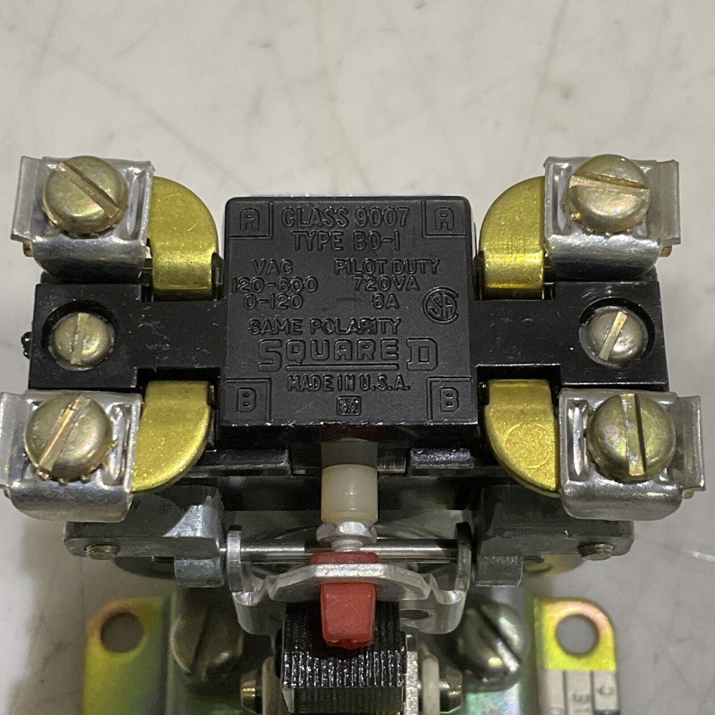 SQUARE D A0-1E 9050 TIMING RELAY SERIES C 373