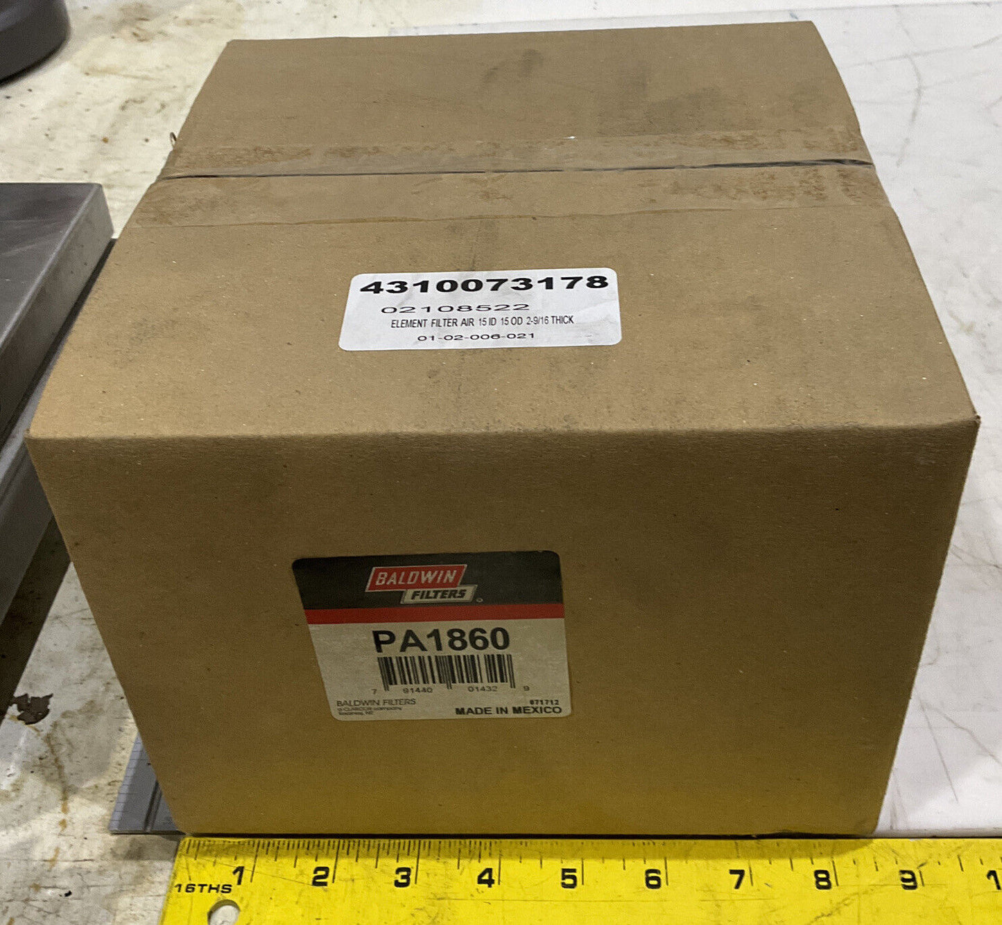 BALDWIN FILTERS PA1860 AIR ELEMENT FILTER 373