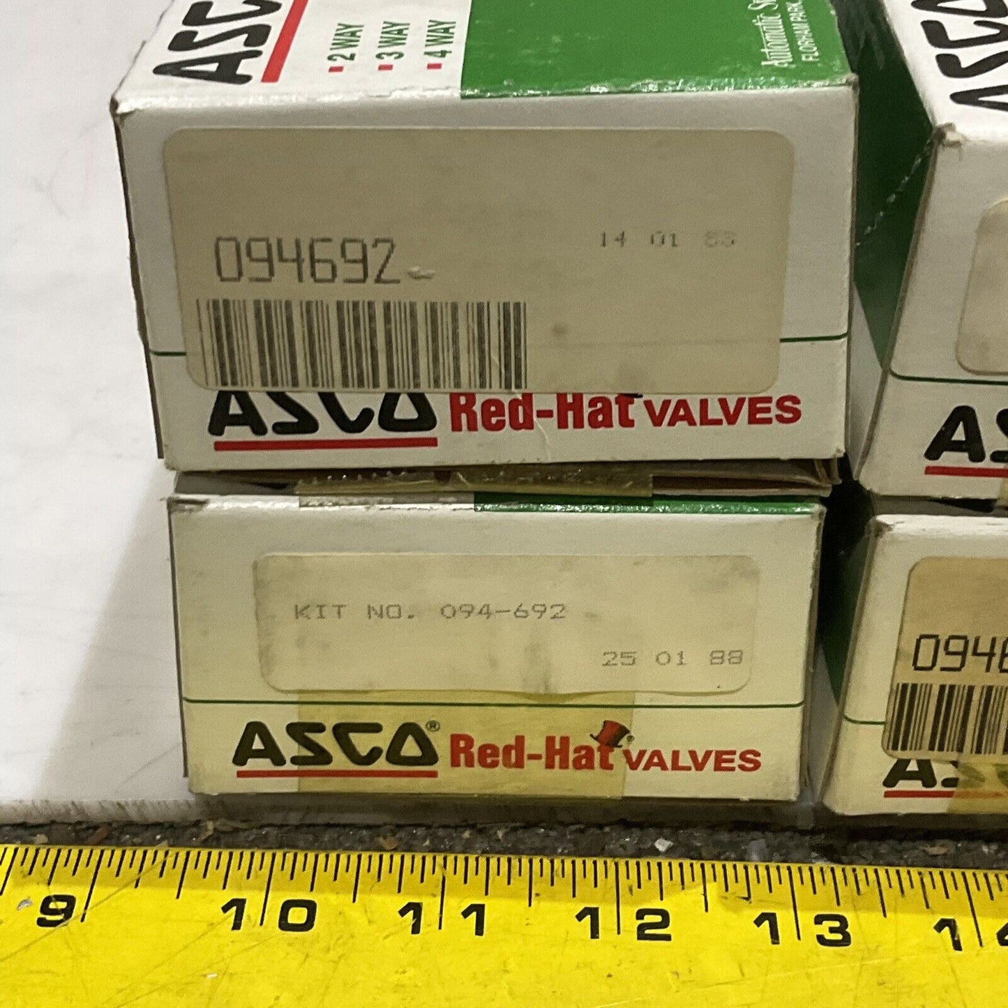 ASCO 094692 VALVE REPAIR KIT LOT OF 4 373