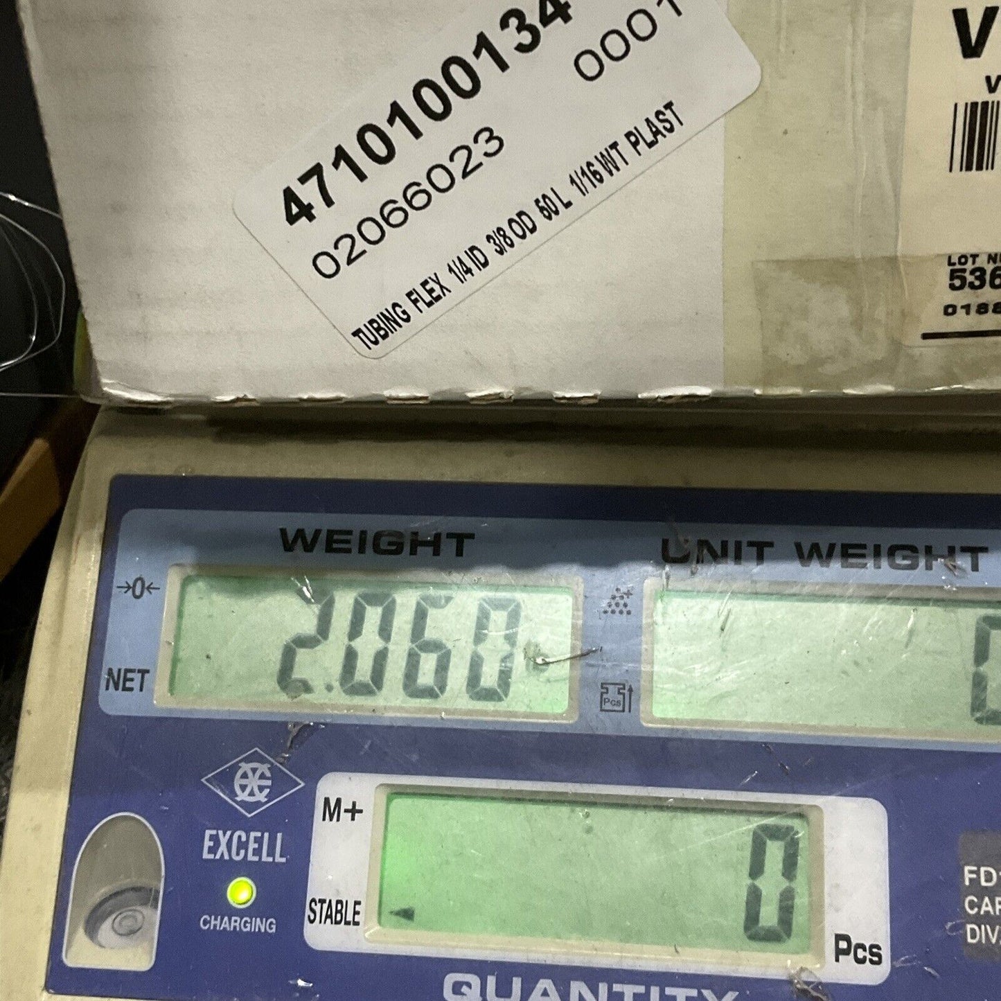 VWR SCIENTIFIC 63010-064 FLEW TUBING 1/4” 3/8” 1/16” 50FT 373