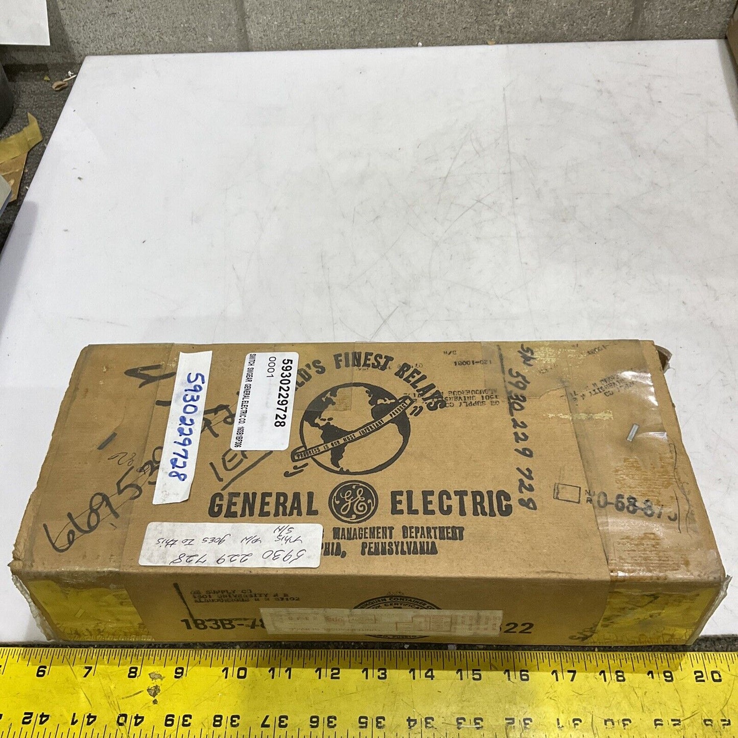 GENERAL ELECTRIC 16SB1BF306STS2P CONTROL SWITCH 373