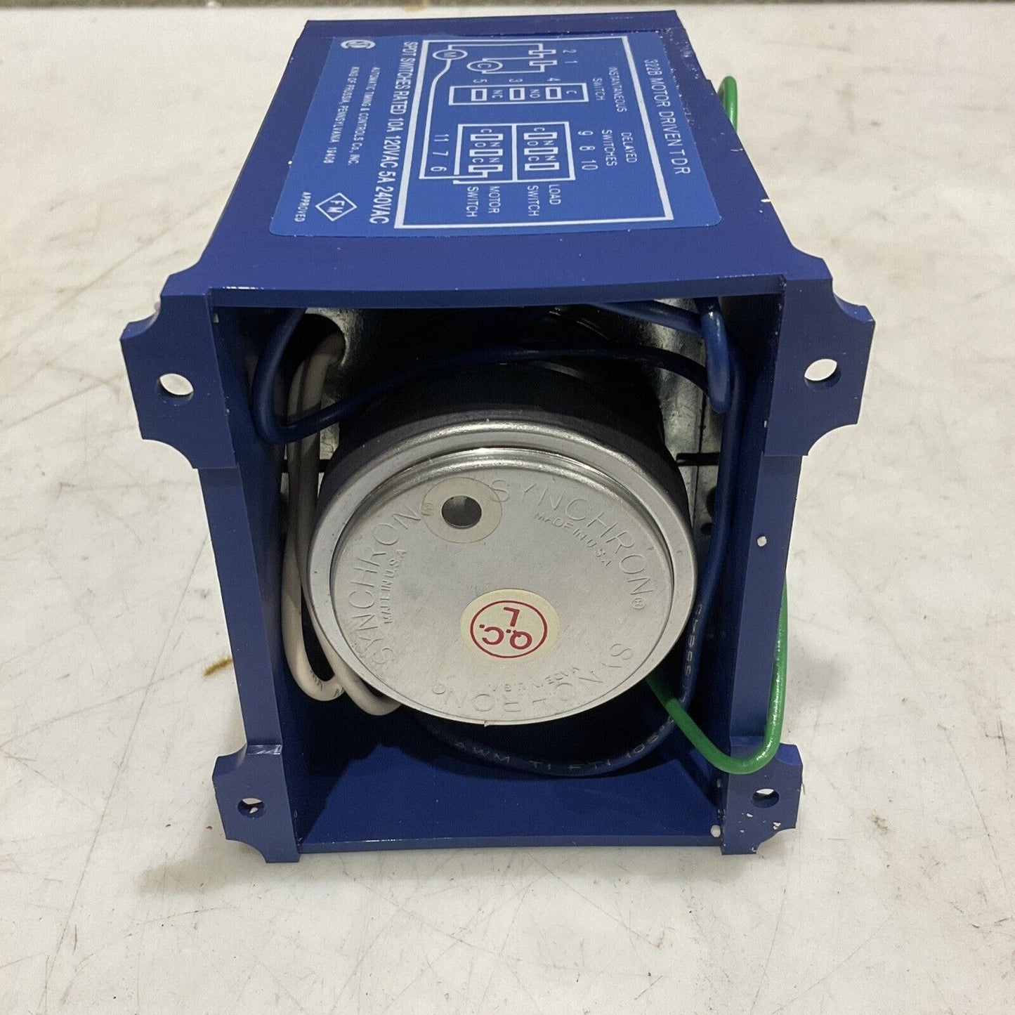 ATC AUTOMATIC TIME CONTROLS 322B 056 A 12 CS RELAY SWITCH 10A 120VAC 5A 373