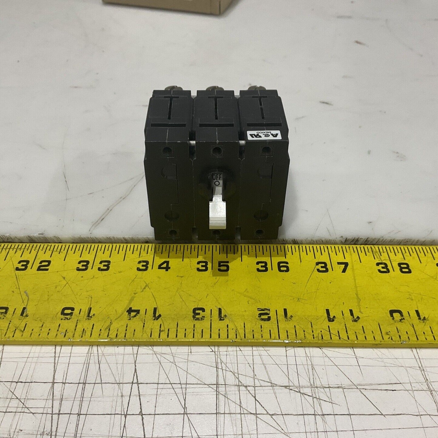 AIRPAX R1124 IEG666-1-63F-5.00-91-V CIRCUIT BREAKER 3P TERM MAGNETIC U3S