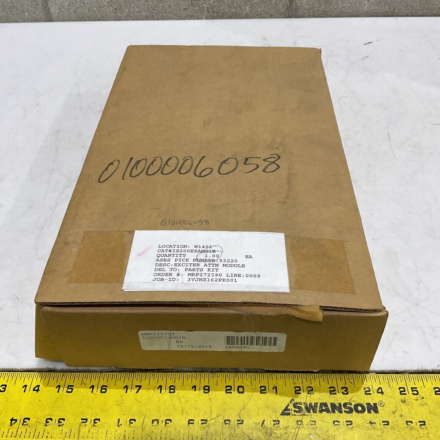 GENERAL ELECTRIC IS200EXAMG1B EX2100E EXCITER ATTINUATION MODULE 373