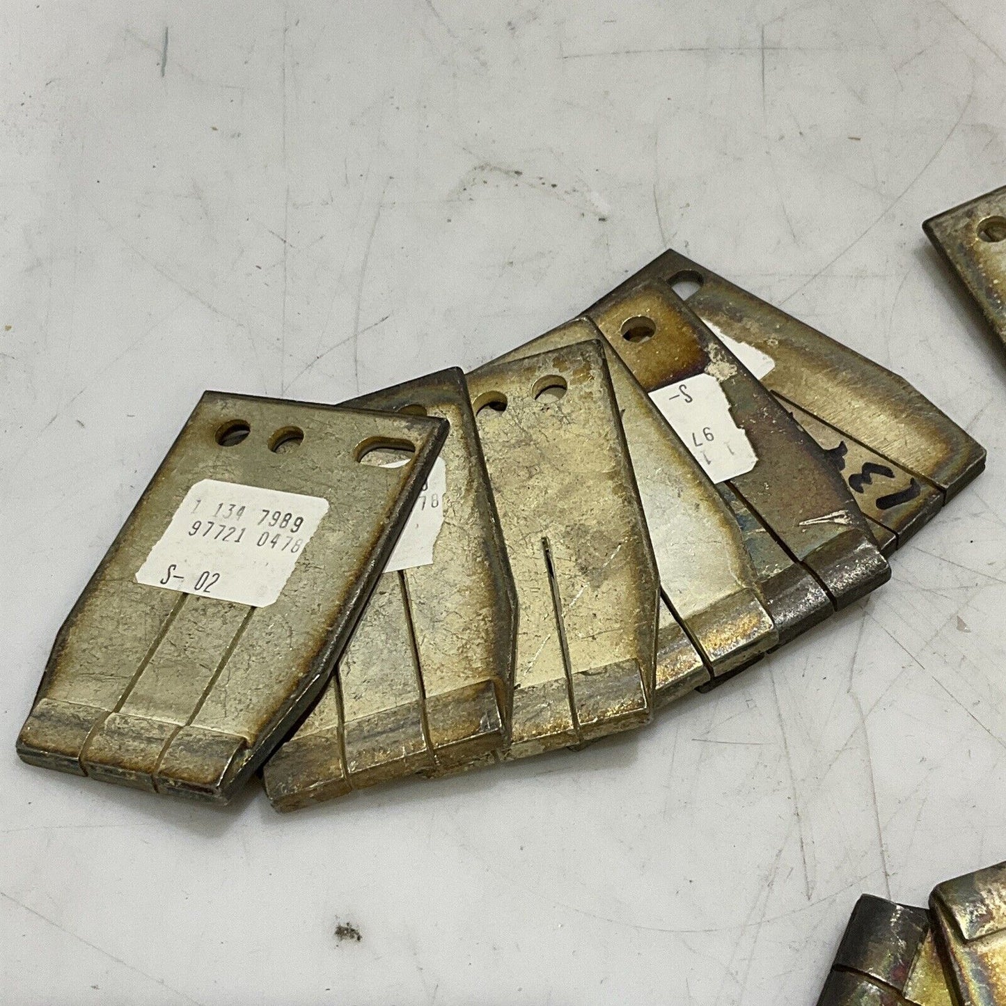 WESTINGHOUSE 506A099G01 STATIONARY MAIN CONTACT LOT OF 17 373