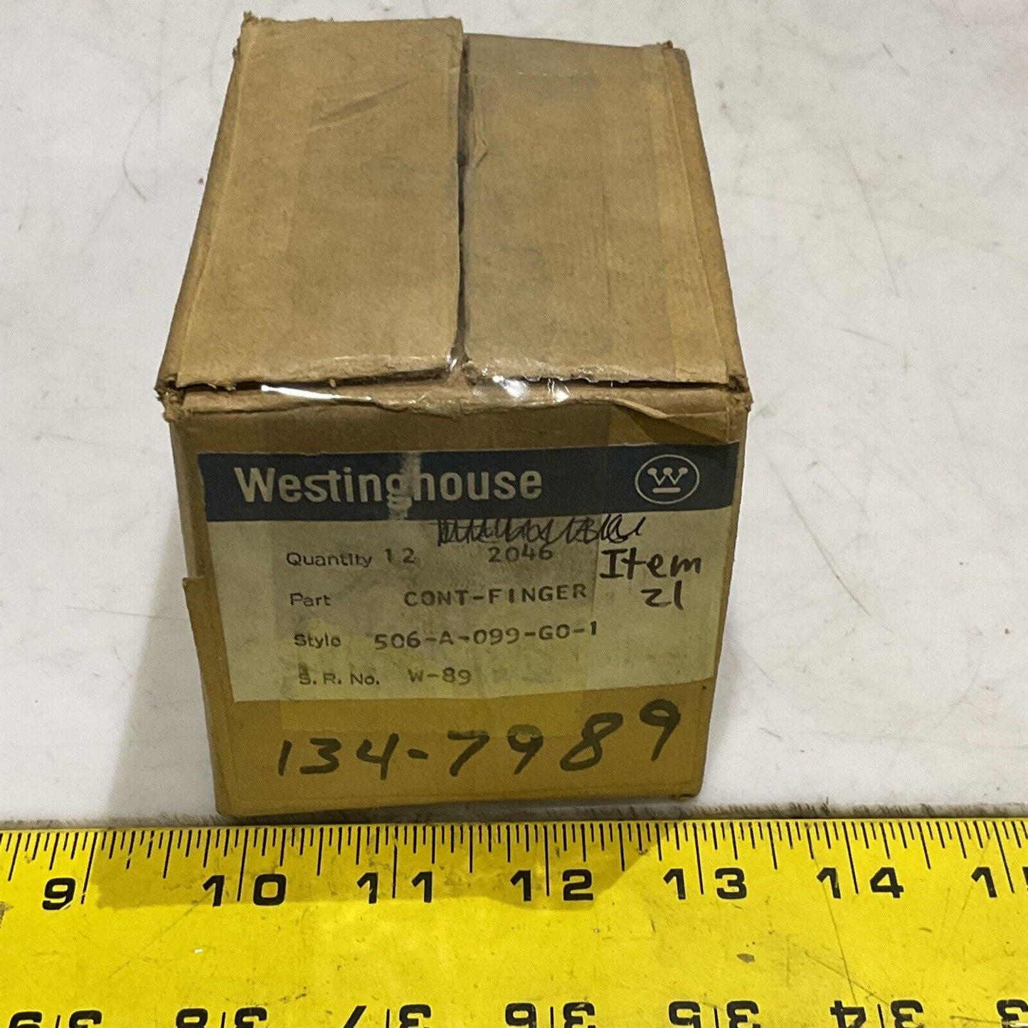 WESTINGHOUSE 506A099G01 STATIONARY MAIN CONTACT LOT OF 17 373