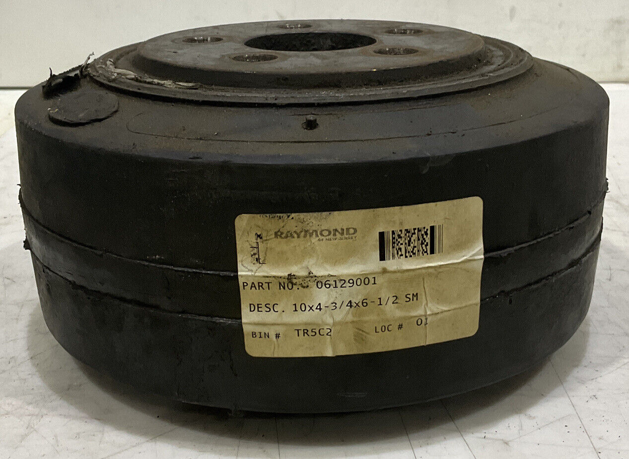 RAYMOND 06129001 SUPER SOLID WHEEL ON RIM 10 x 4-3/4 x 6-1/2 881