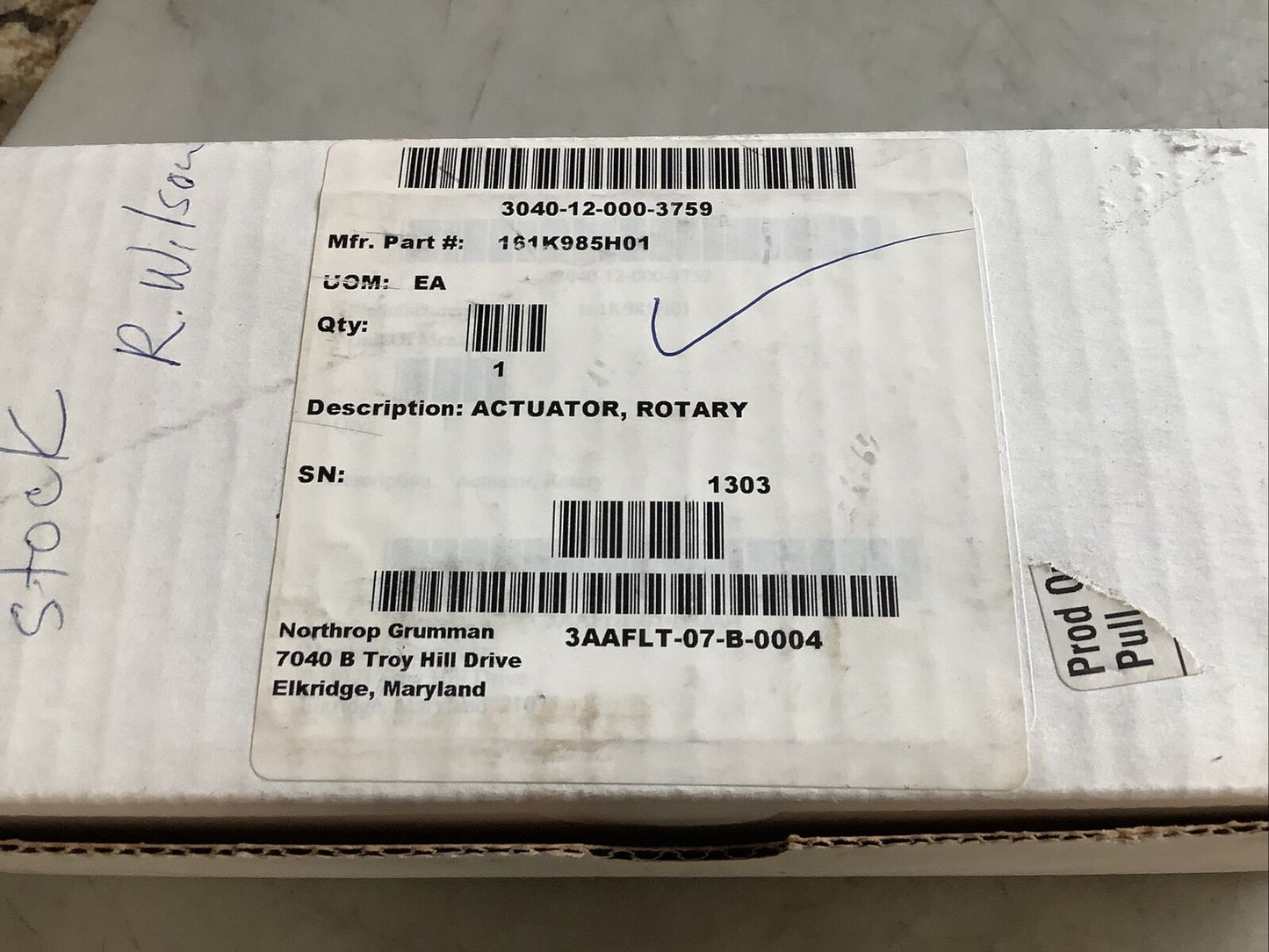 BIMBA CPT-01927-A ROTARY ACTUATOR U3S