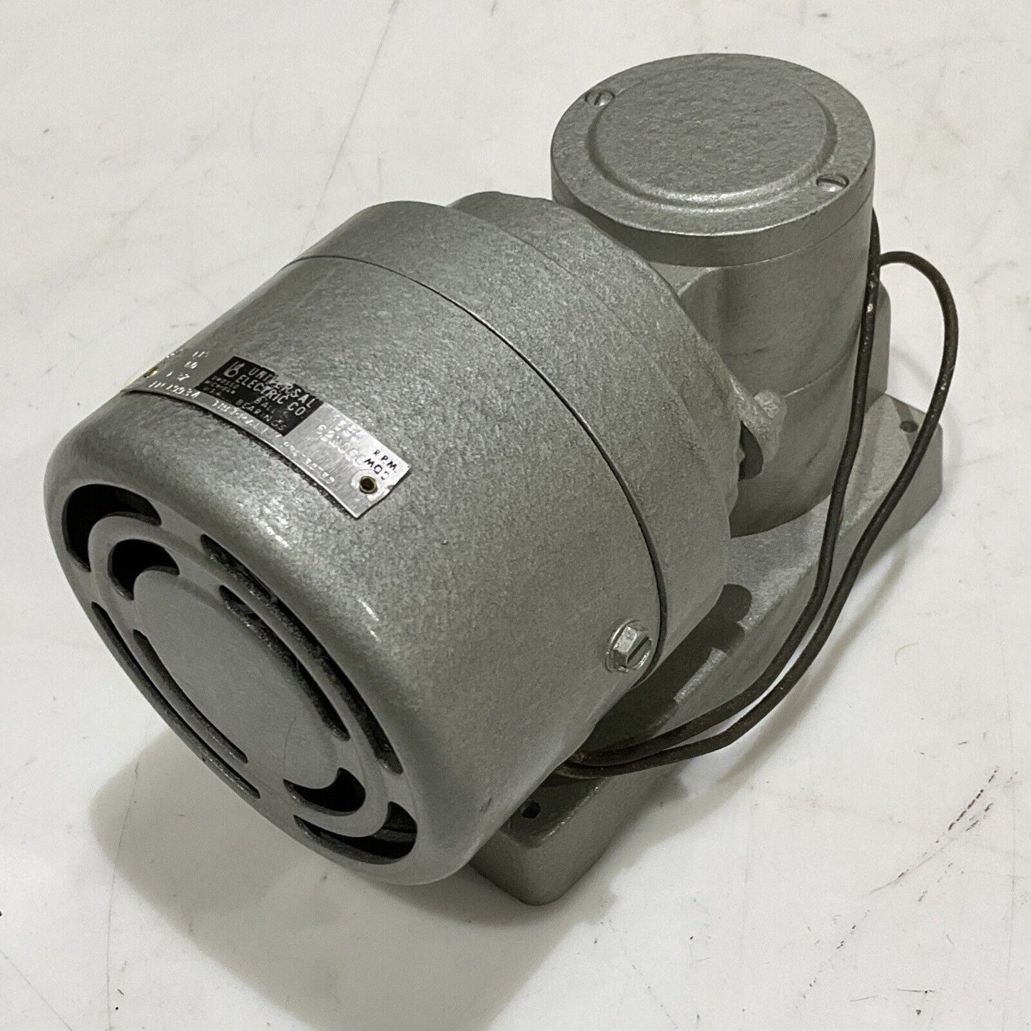 UNIVERSAL ELECTRIC BEACH-RUSS 62N066 AIR COMPRESSOR PUMP 1550RPM 373