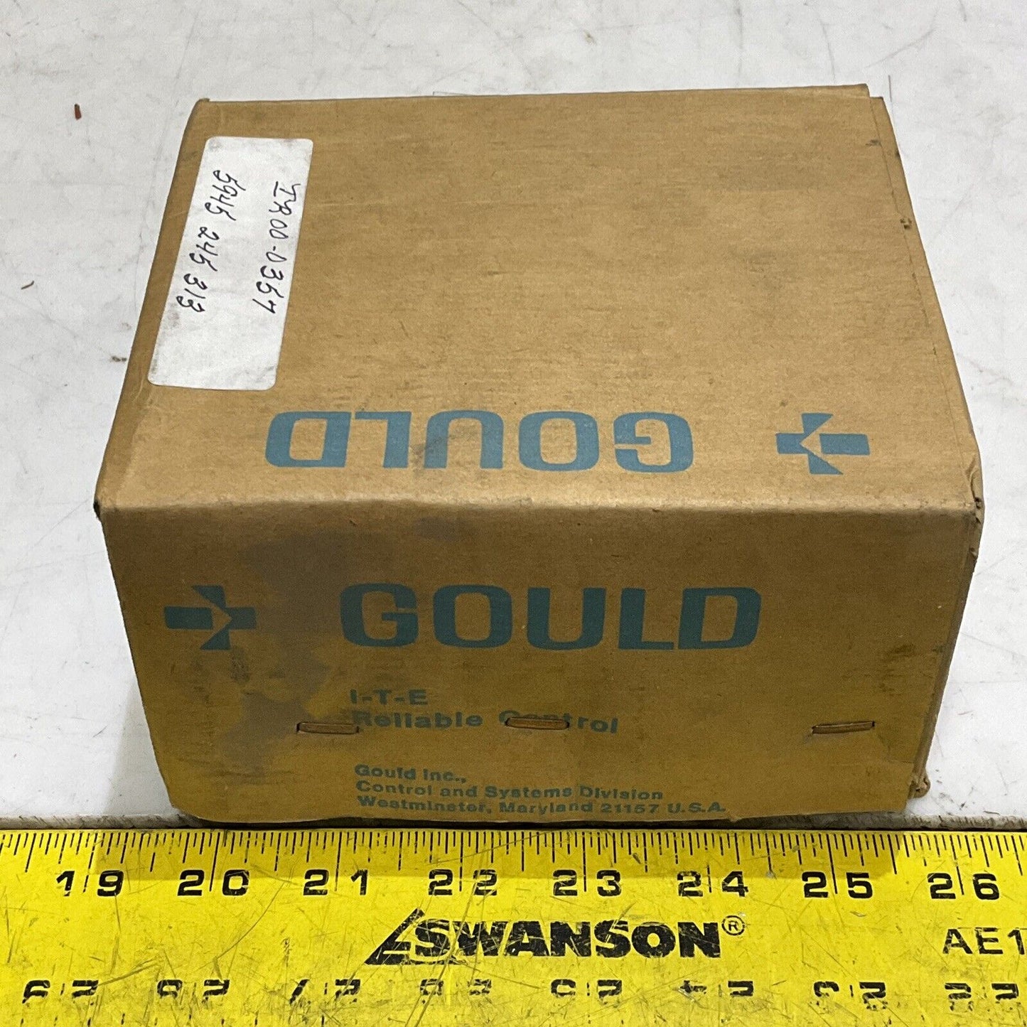GOULD E20E0L2K1 I-T-E OVERLOAD RELAY KIT CLASS E20 AMBIENT COMPENSATED 373