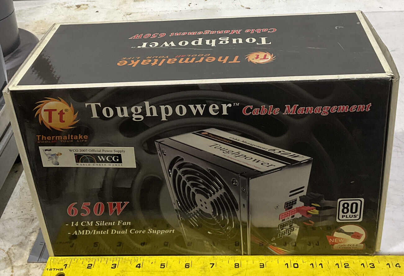 TOUGHPOWER 650W W0128RU CABLE MANAGEMENT POWER SUPPLY U3S