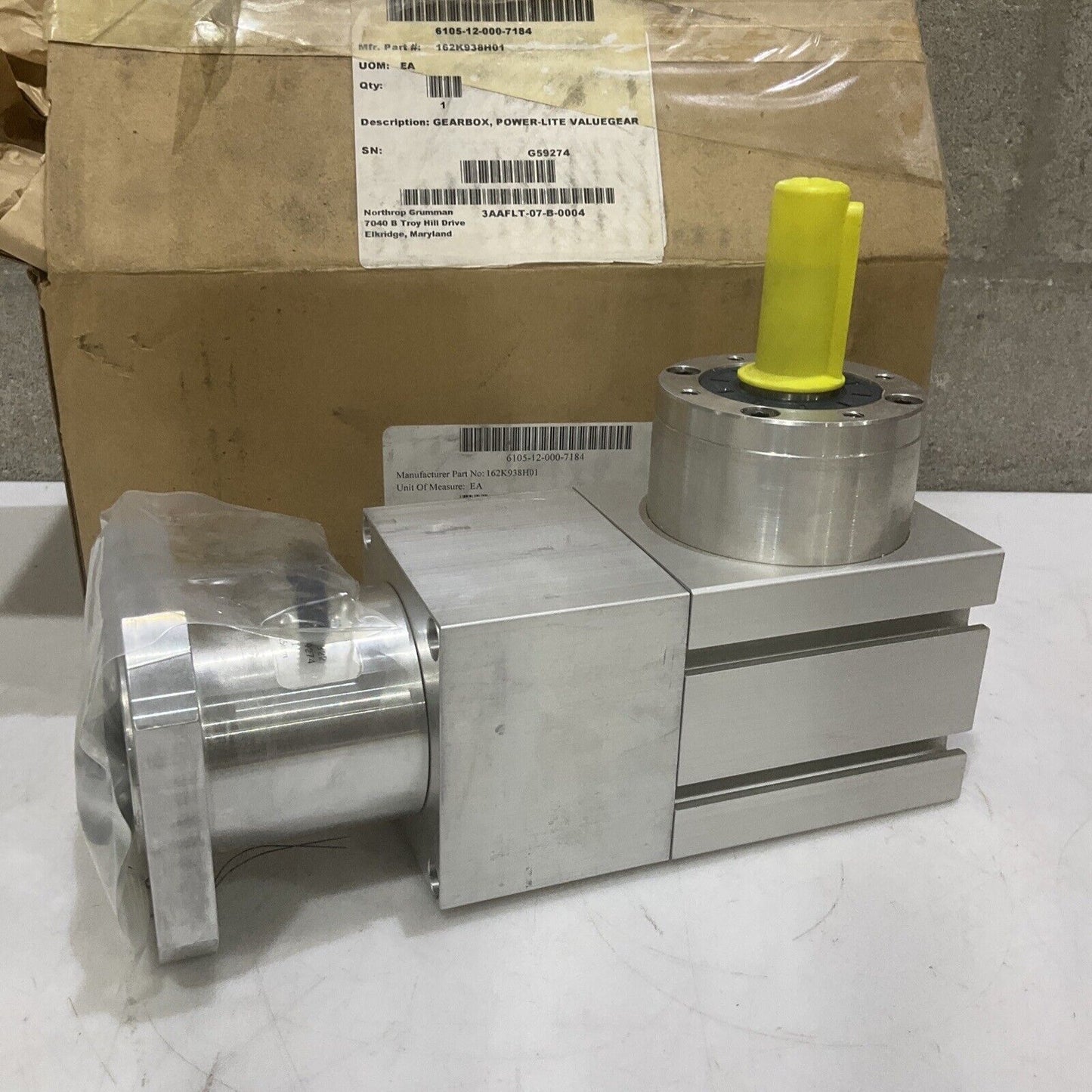 GAM POWERLITE 750322 VALUE GEAR BOX RATIO 1:1 PL-HL-090-001G-S514.5 MM U3S