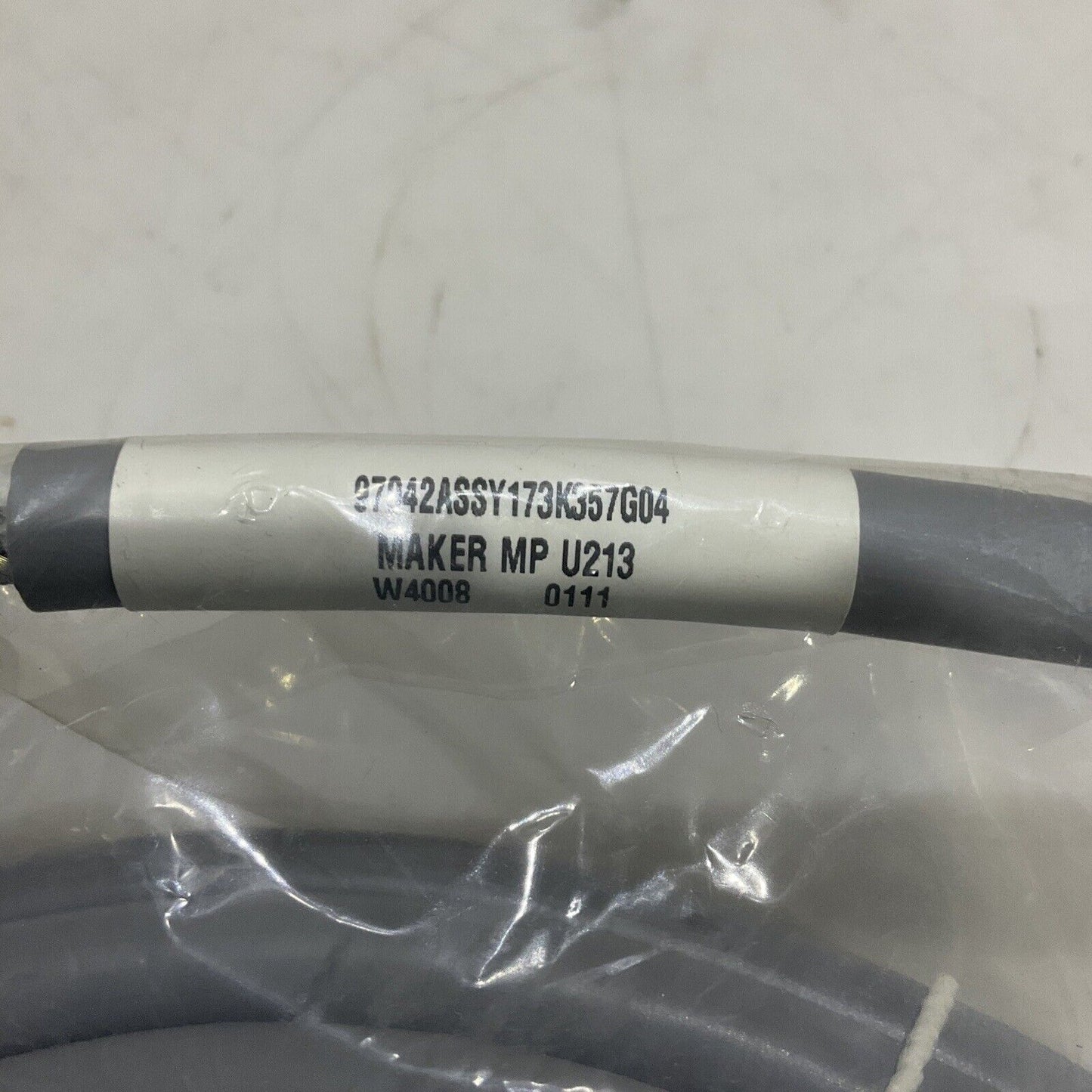 TURCK U2-16496 13063 CABLE ASSEMBLY W4008 0111 MAKER MP U213 U3S