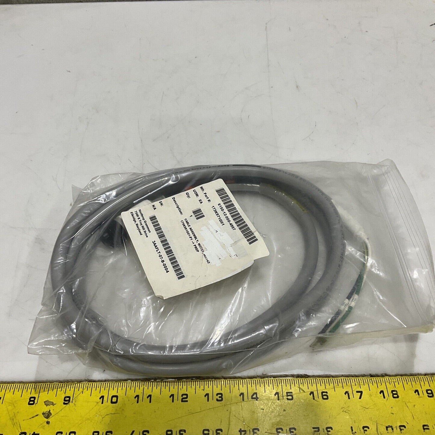 BRADPOWER 103000A45M030 CABLE ASSEMBLY W3727 W3762 179K981G01-P1 U3S