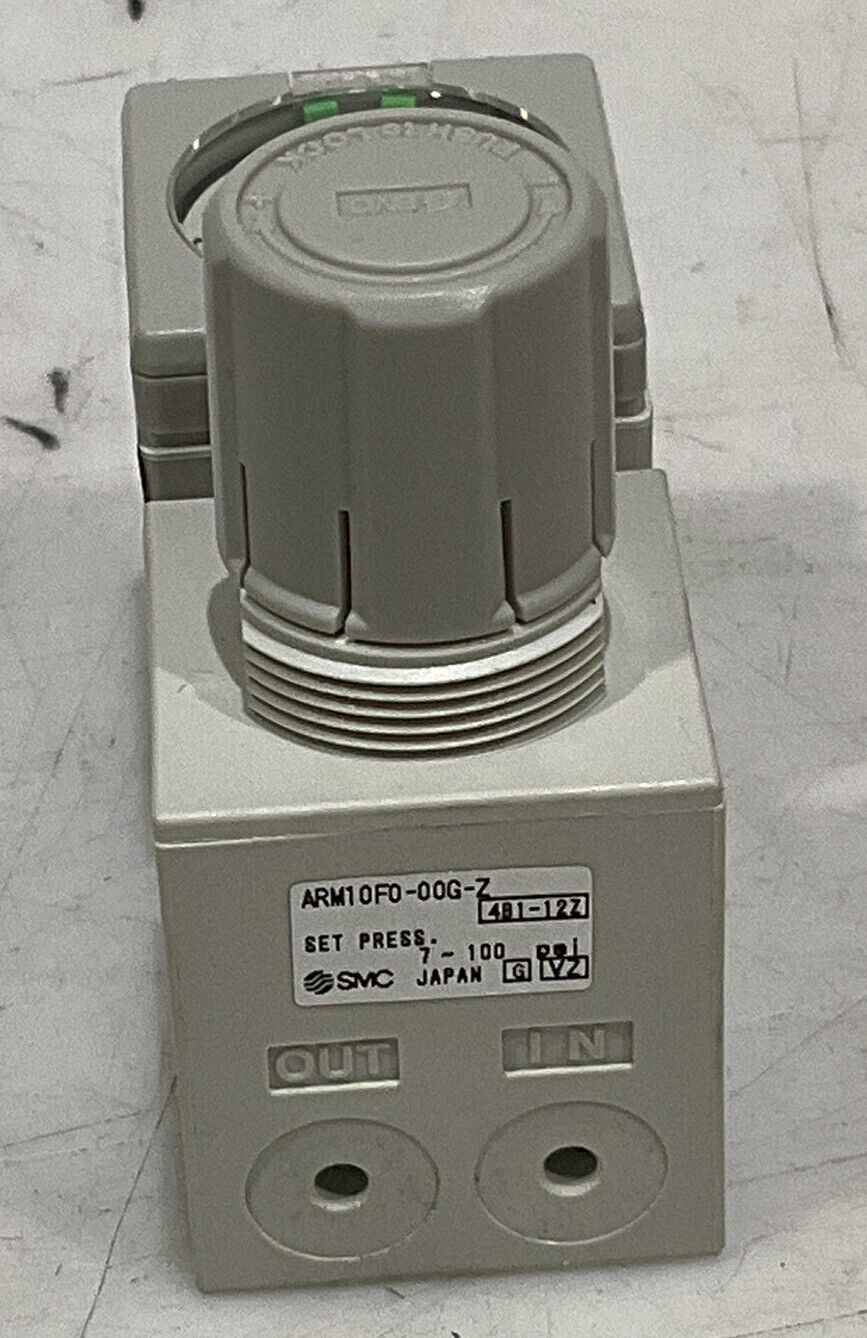 SMC ARM10F2-08G-Z COMPACT AIR MANIFOLD REGULATOR U3S