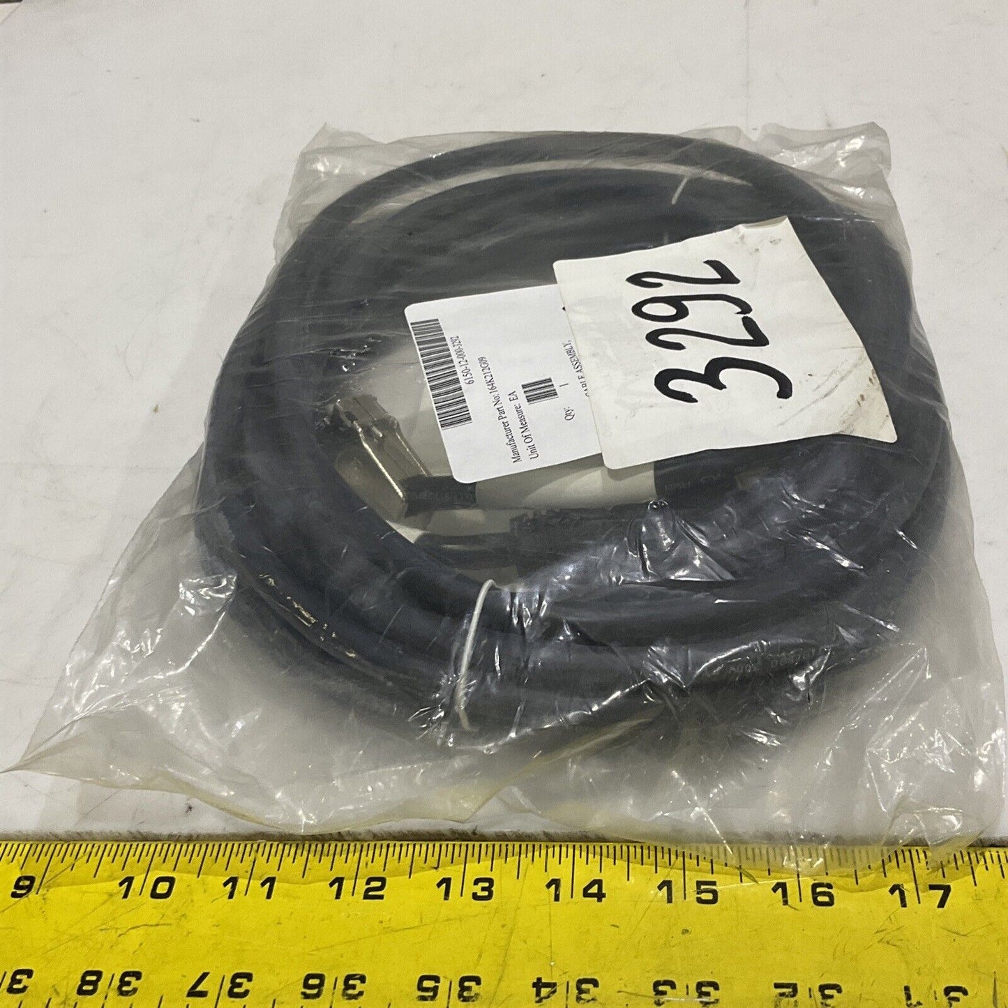 TURCK U2-14471 164K213G08 CABLE ASSEMBLY W081 SL TRNFR BOX ROTATE RSLVR U3S