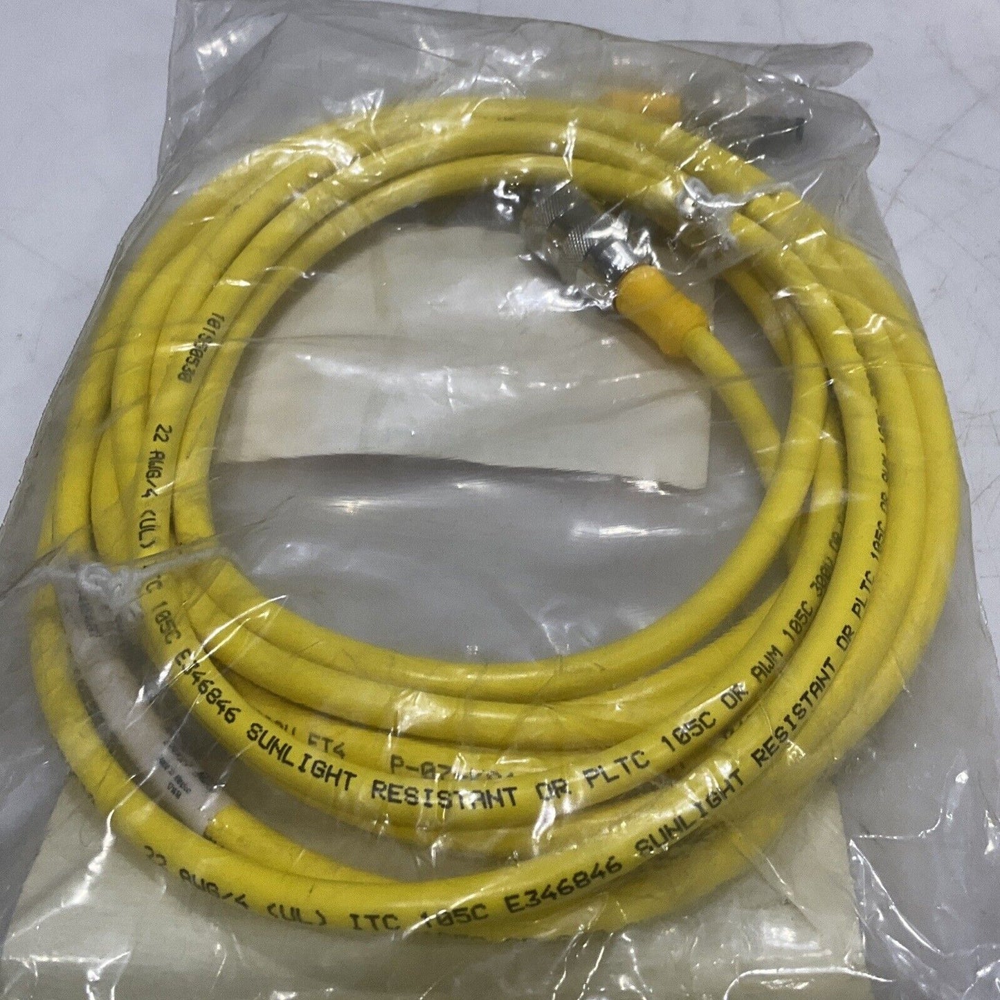 TURCK U2177-22 RK4.43T-4-RS 4.43T CABLE ASSEMBLY LOT OF 2 U3S