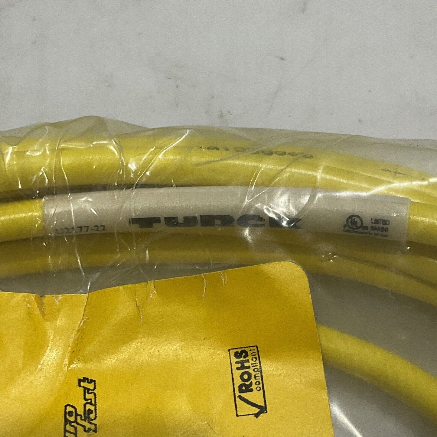 TURCK U2177-22 RK4.43T-4-RS 4.43T CABLE ASSEMBLY LOT OF 2 U3S