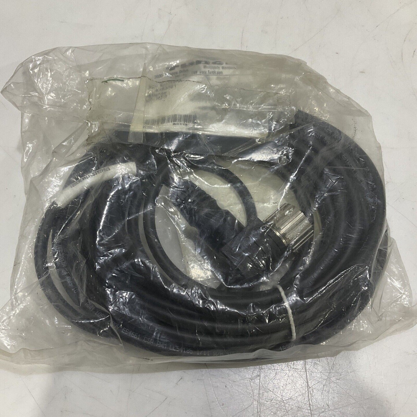 TURCK U2-14316 174K263G01 CABLE ASSEMBLY W769 0710U FDR IO A6-J1 U3S