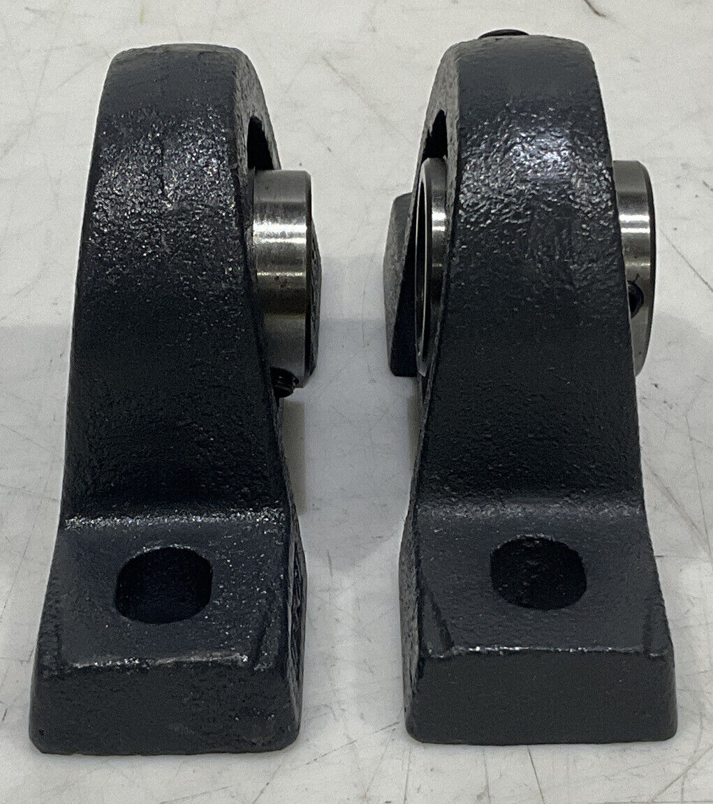 IPTCI UCP 205 25MM N SET SCREW LOCK PILLOW BLOCK LOT OF 2 U3S