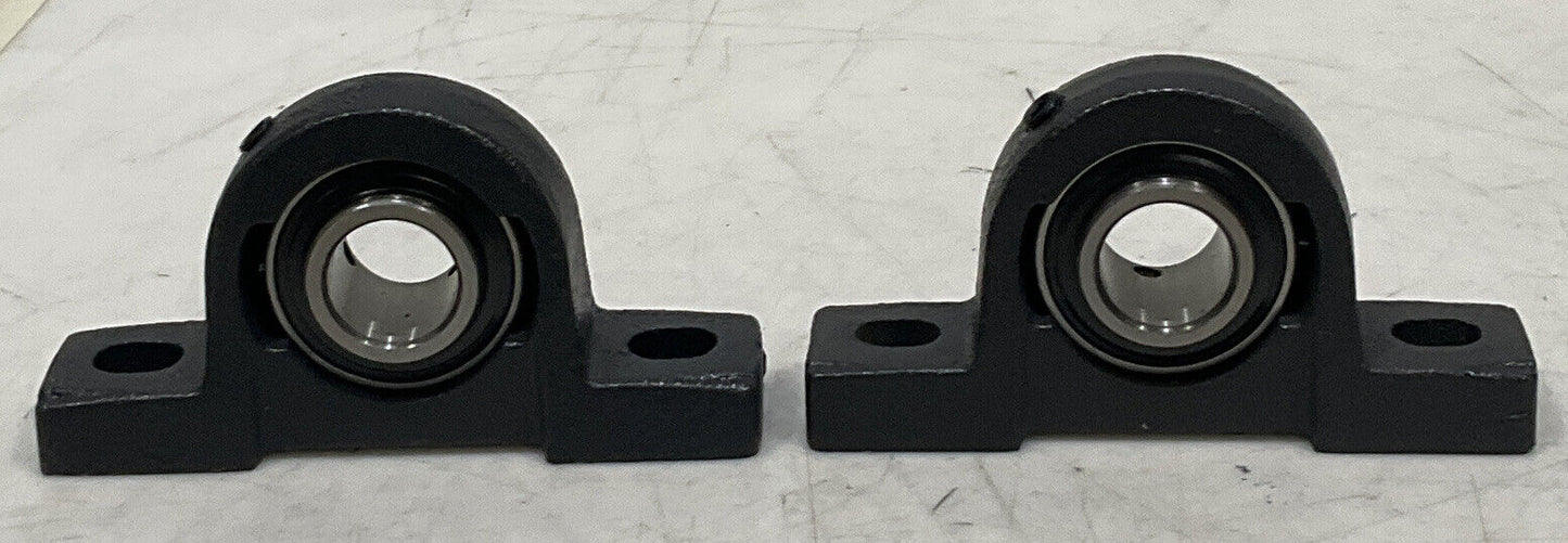 IPTCI UCP 205 25MM N SET SCREW LOCK PILLOW BLOCK LOT OF 2 U3S