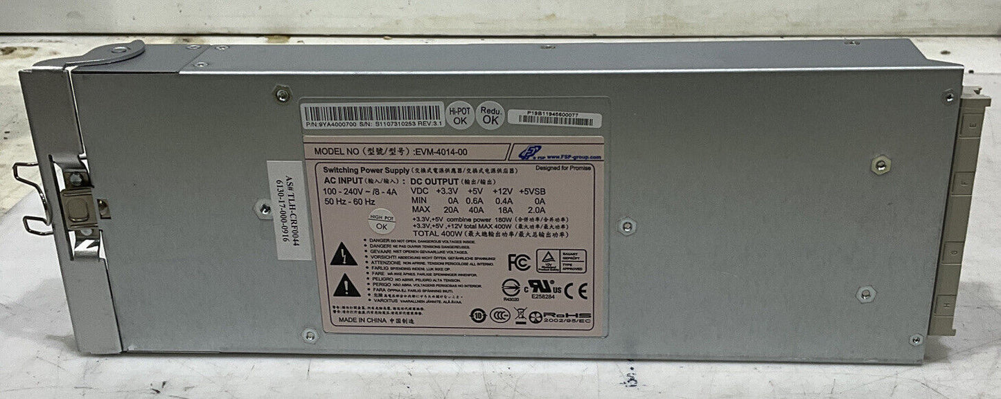 FSP-GROUP EVM-4014-00 POWER SUPPLY 100-240V 50-60HZ U3S