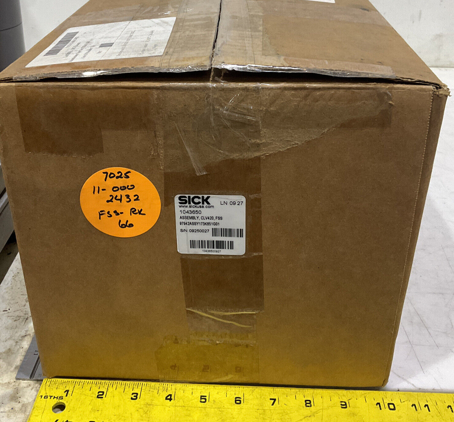 SICK CLV420-3010S0A 1043578 BAR CODE SCANNER ASSEMBLY U3S