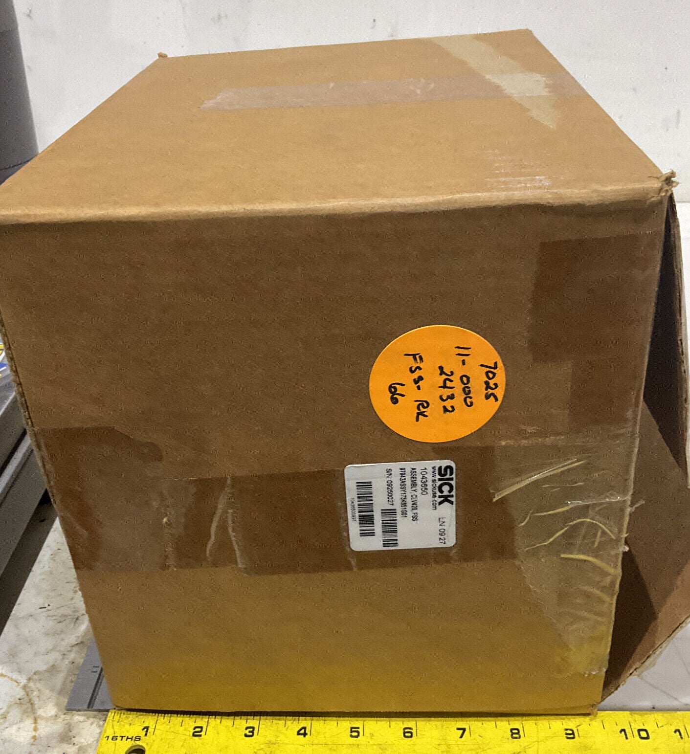 SICK CLV420-3010S0A 1043578 BAR CODE SCANNER ASSEMBLY U3S
