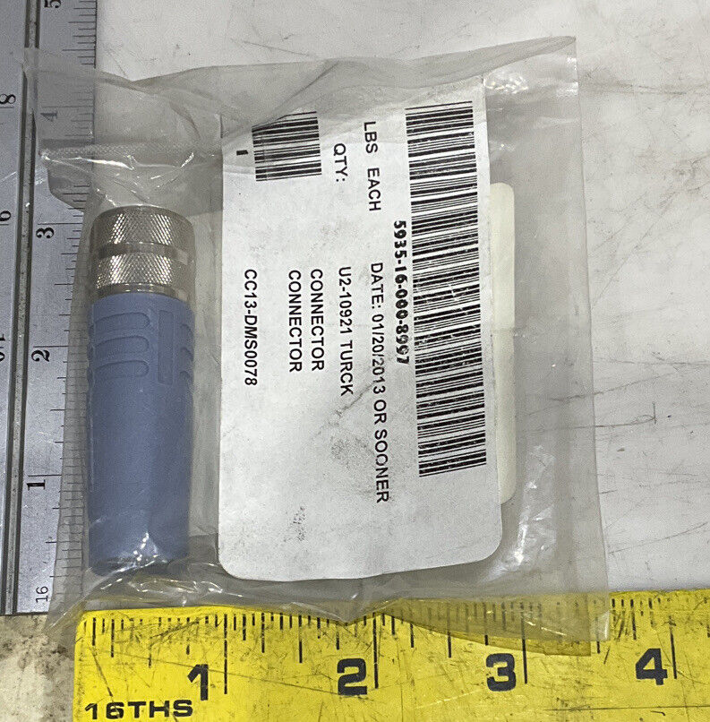 TURCK MG/BKM 5-TR U2-10921 CONNECTOR U3S