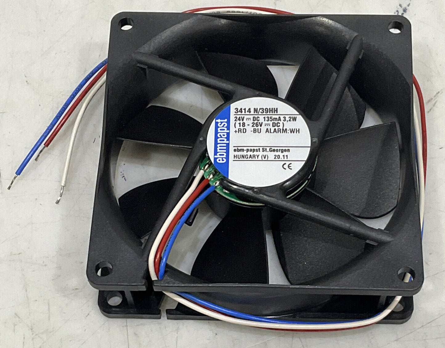 EBMPAPST 3414 N/39HH 24VDC 3.2W AXIAL FAN U3S
