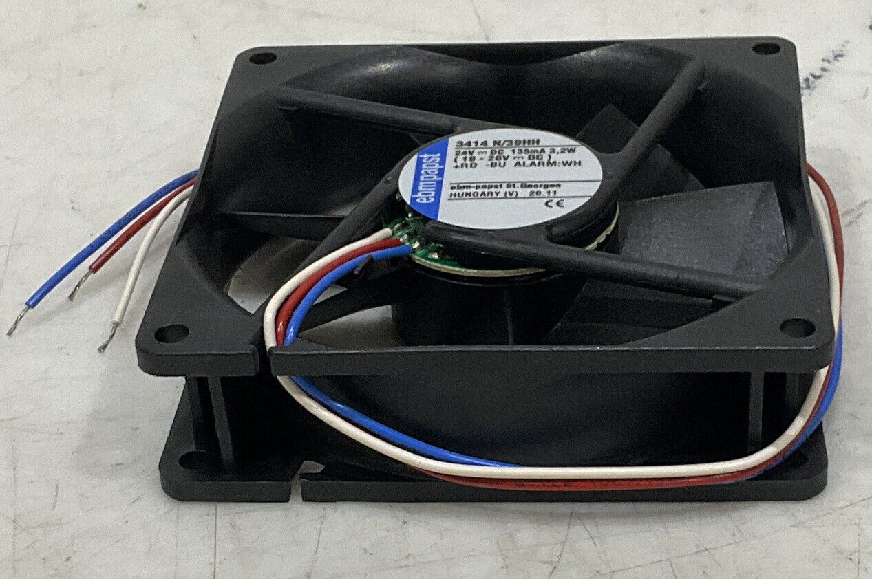 EBMPAPST 3414 N/39HH 24VDC 3.2W AXIAL FAN U3S