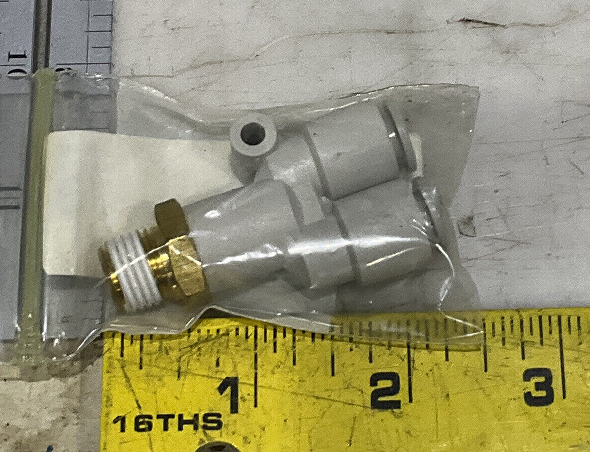 SMC KQ2U08-02S PNEUMATIC PUSH TO CONNECT Y BRANCH FITTING LOT OF 10 U3S