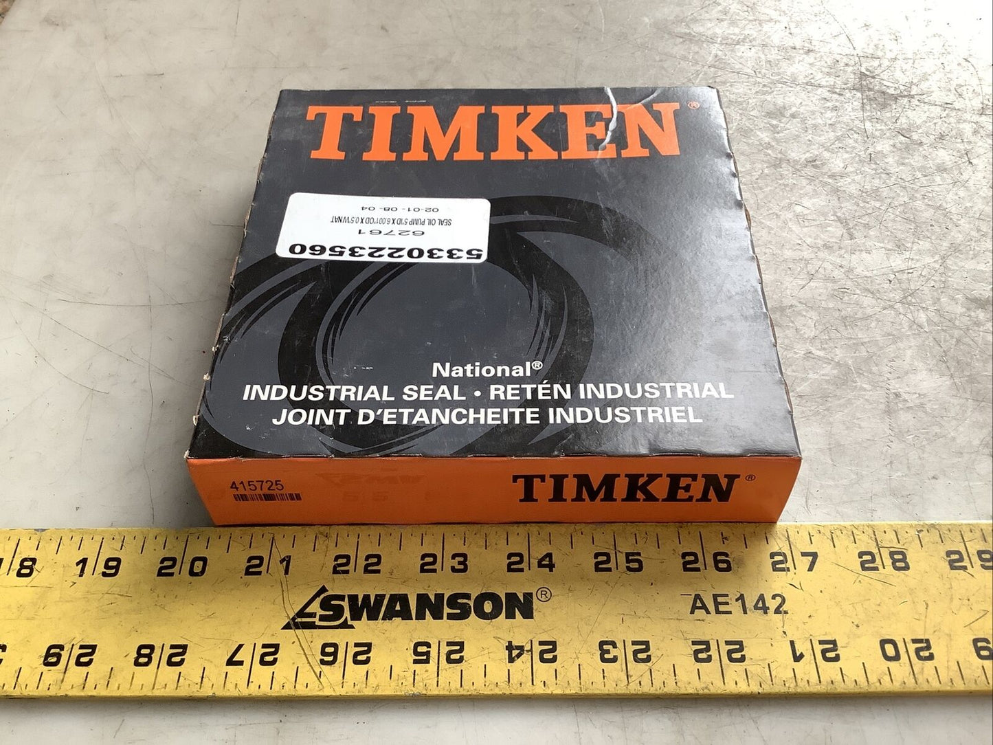 TIMKEN 415725 OIL SEAL 373