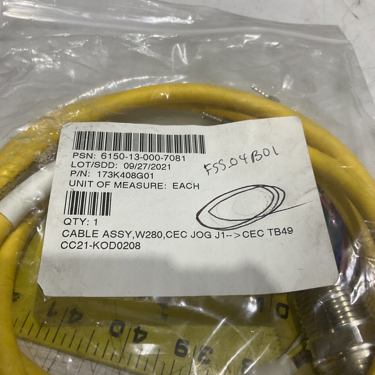 TURCK 100031602 NG RXF 80-2M 14.75 NPT S717 MINI FAST CABLE ASSEMBLY W280 U3S